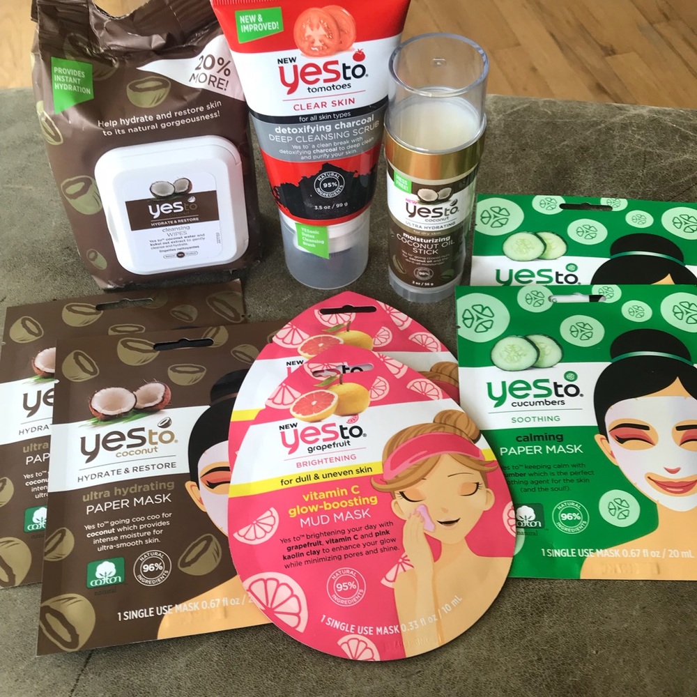 NEW! SEALED! YES TO FACE CARE BUNDLE